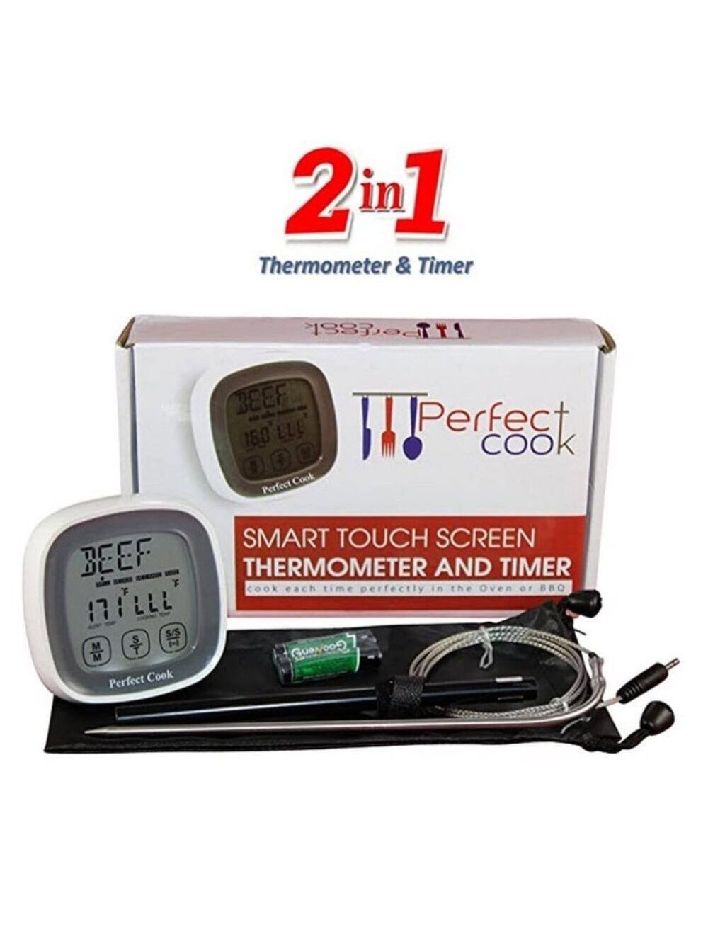 Digital Oven Thermometer with Cooking Timer - Picture 3 of 6
